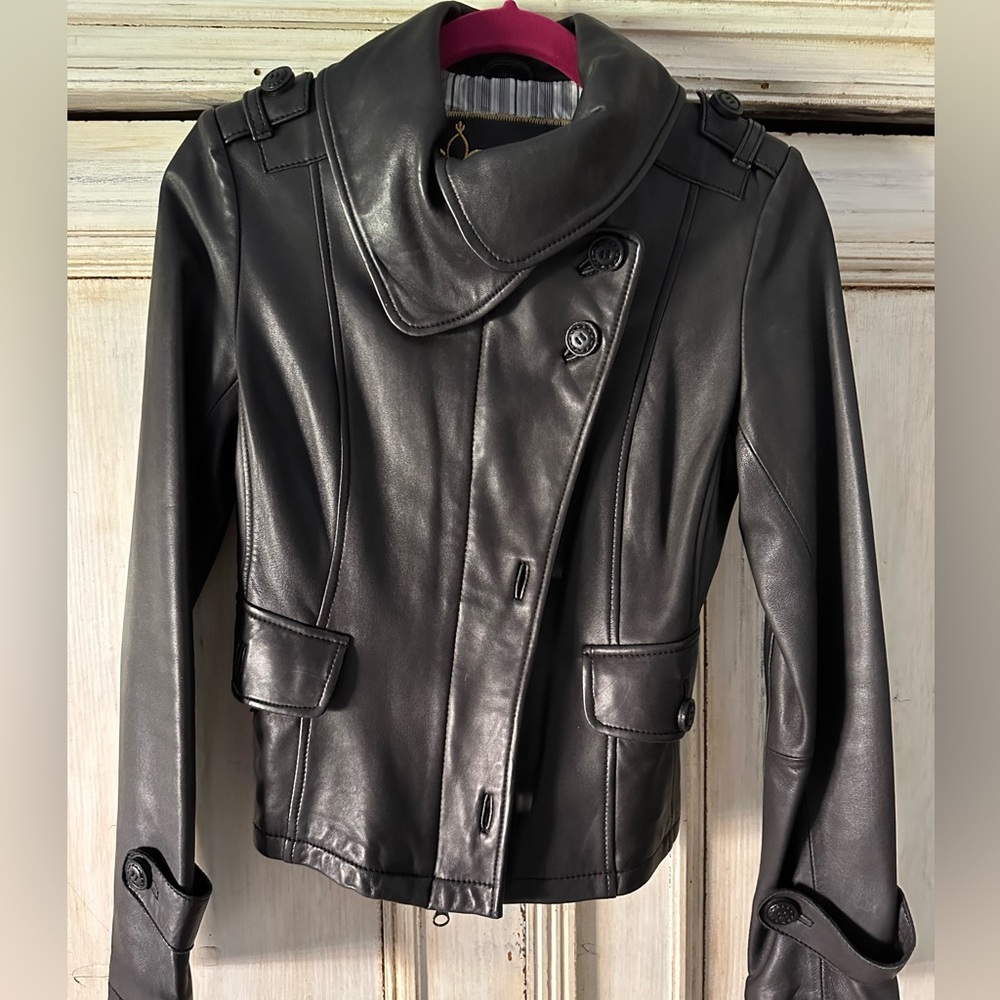 MACKAGE LEATHER JACKET XS